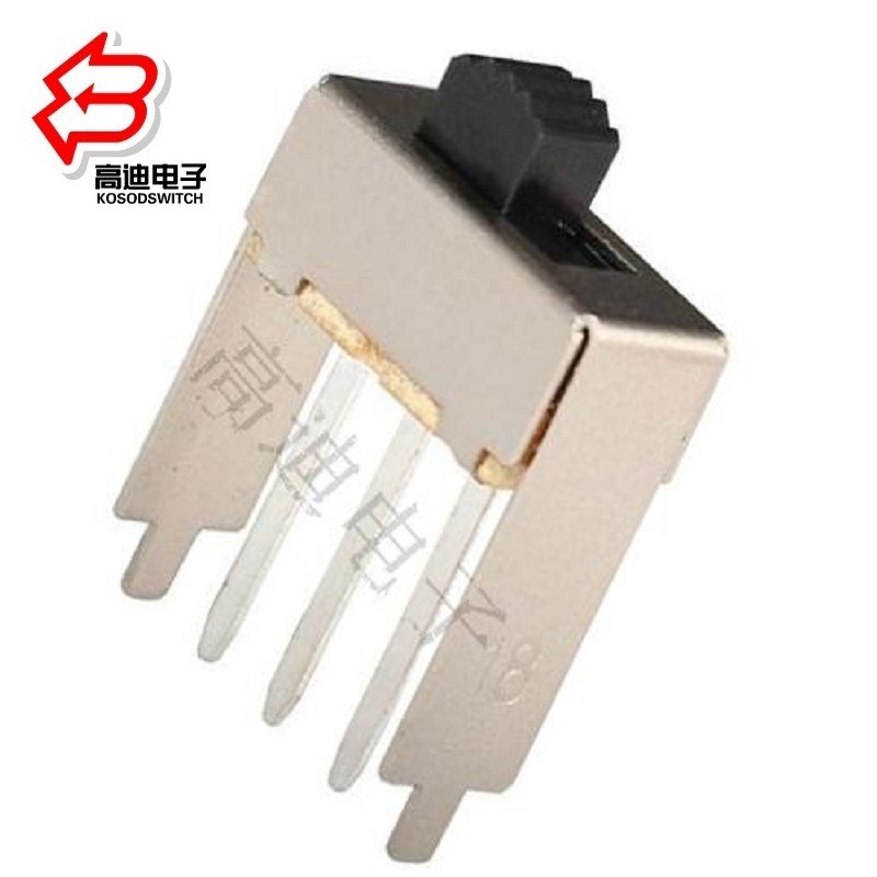 切换2档滑动开关三脚.转换2位拨动开关3脚.小型2档拨动开关两位