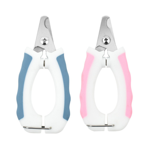 Factory wholesale pet supplies tail buckle design pet nail clippers wholesale cat and dog pet nail clippers