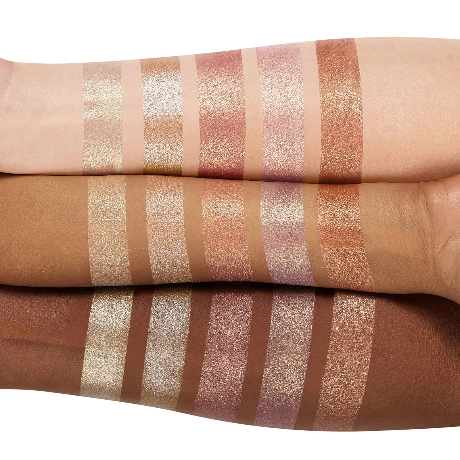 Langmanni High-gloss Contouring 5-color One-piece Set Three-dimensional Natural brightening High Disc Amazon Makeup undefined