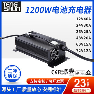 1200W battery charger 12.6v/29.4v/42v/54.6v/67.2v/84v lithium battery charger