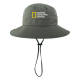 National Geographic Photography Sunshade Outdoor Hiking Climbing Jungle Quick-drying Breathable Men's and Women's Hat Sunscreen Big Hat Brim Tide