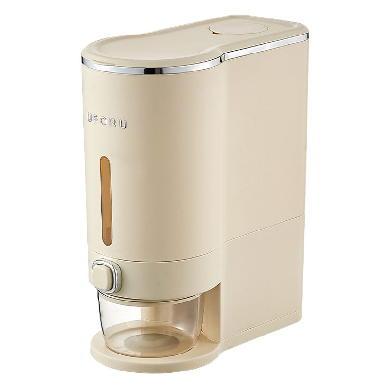 Cubo de arroz de cocina calidad alimentaria sellado caja de cubo de arroz doméstico a prueba de insectos a prueba de humedad presionando granos de arroz Almacenamiento de arroz Cubo de arroz