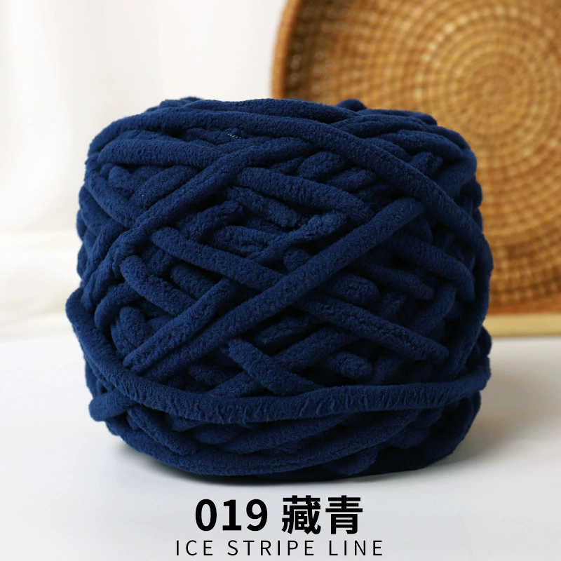 Yarn ball 100% polyester, bulky soft DIY scarf yarn, baby colors, 11×11×12 cm