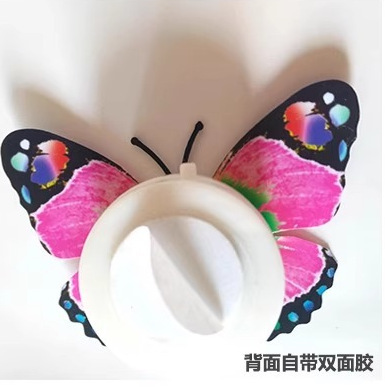 Lámpara de Pared 3D de Mariposa Luminosa, Autoadhesiva, para Dormitorio y Navidad image 5