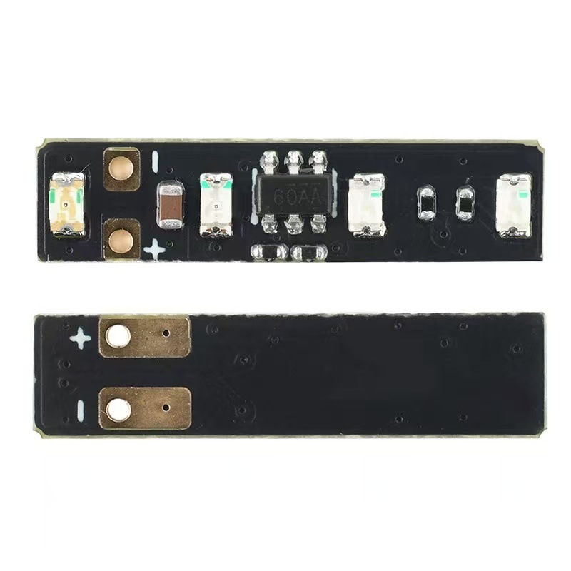 1 文字列三元リチウム電池電圧電力計ミニ LED ライトインジケータ DC3.7-4.2V 電源表示モジュール|undefined