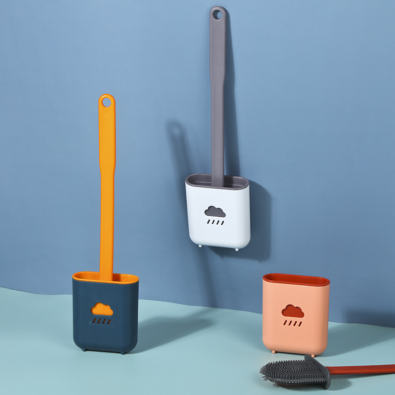 Household Long-handled Bathroom Set, Toilet Cleaning Brush, Wholesale_voghion.com