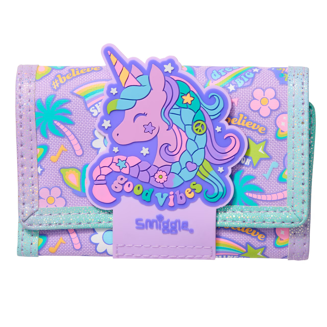 Australia smiggle estudiante titular de la tarjeta de la cartera de los niños plegable macho y hembra bus de dibujos animados titular de la tarjeta de regalo de cumpleaños