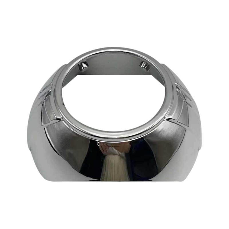 Faró del automóvil LED doble luz lente decoración cubierta de visor lente láser cubierta de decoración guía de luz ángel ojo