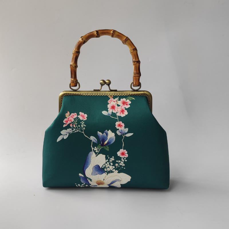 手工包复古中国风手提包宴会旗袍汉服斜跨女包
