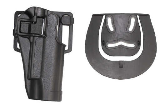 Funda de pistola táctica al aire libre para fanáticos militares transfronterizos, bolsa de pierna de campamento de montañismo al aire libre, funda de pistola invisible táctica de campo CS