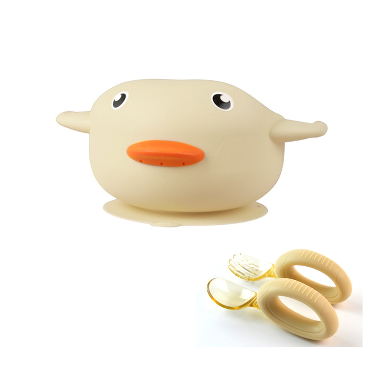 베이지+PPSU 포크와 스푼