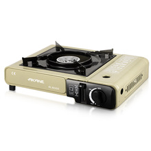 AKANE跨境欧规煤气灶单灶家用台式熄火保护玻璃旋火猛天然气灶