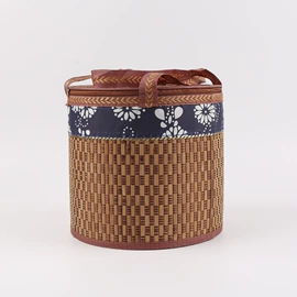 竹质工艺品;收纳篮/筐;年货礼品包装
