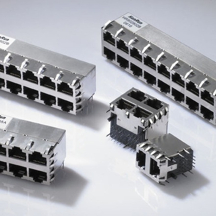 HR911409B多接口RJ45连接器网络变压器原厂封装USB接口RJ45连接器