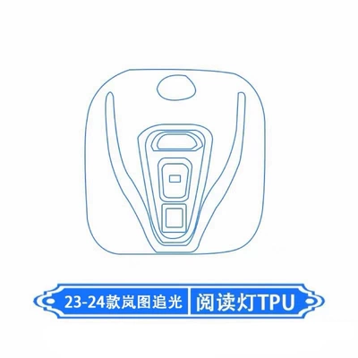 console, screen, and dashboard film, Car interior film - reading-lamp-style-two