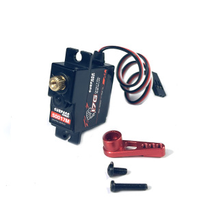 Mangniu Naughty Dragon JJRC Upgrade All-Metal Gear Digital Steering Gear Exceeding Wang 17g All-Metal Gear Number
