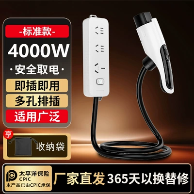 new energy vehicles, Tang, Song, Elektrikli avtomobil şarj stansiyaları - t3-indicator-light-discharge-gun-plug-in-strip-5m