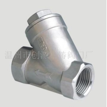 生产厂家供应Y型过滤器重型 加目 80目丝扣过滤器 4分 6分过滤器