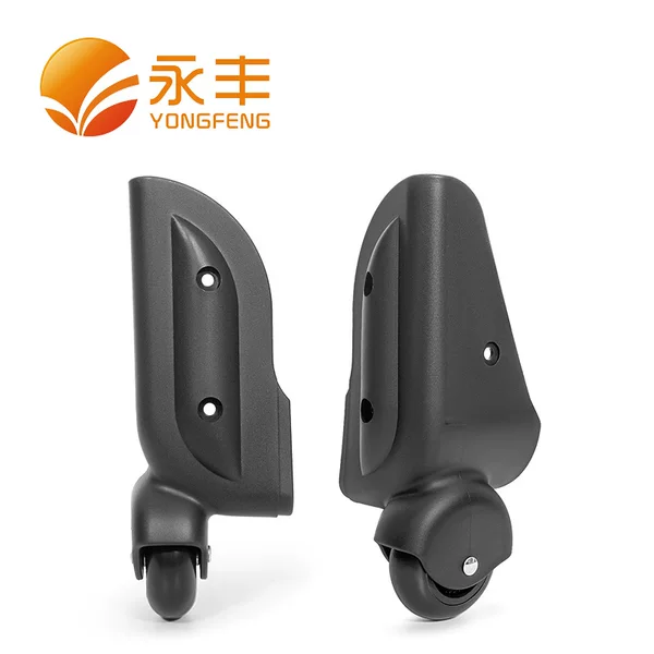 Luggage Bag Silent Caster Suitcase Plastic Pvc Directional Wheel Tool Box Wear-Resistant Wheel Accessories