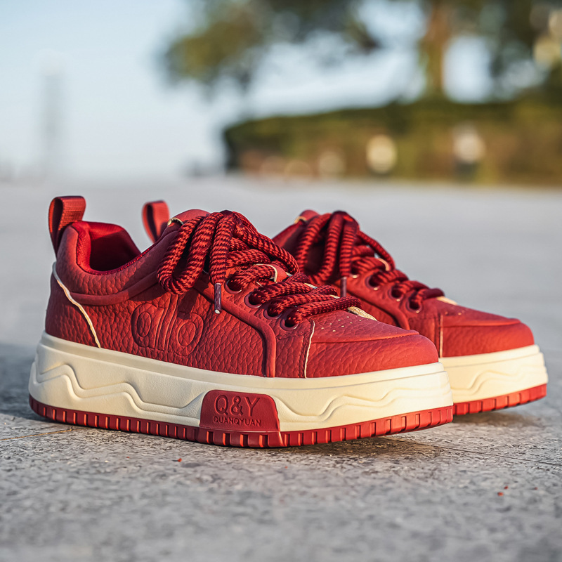 Light Luxury Designer Spring Solid Color National Trend Sports Low-Top Workwear Outdoor Runway Shoes Men's Sneakers Xuheng 3