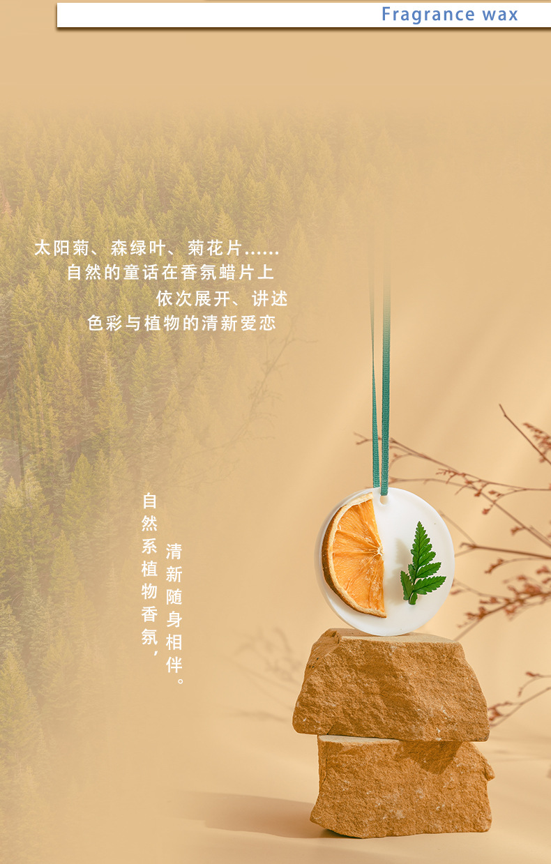 衣柜香薰蜡片室内持久留香挂片卧室干花香氛房间除臭扩香器伴手礼详情2