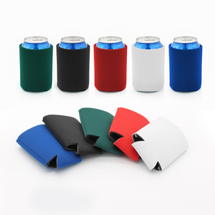 Professional Production of Diving Material Cup Cover Bottle Cover Foldableable Foam with Bottom Thermos Cup Cover Beer Can Cover