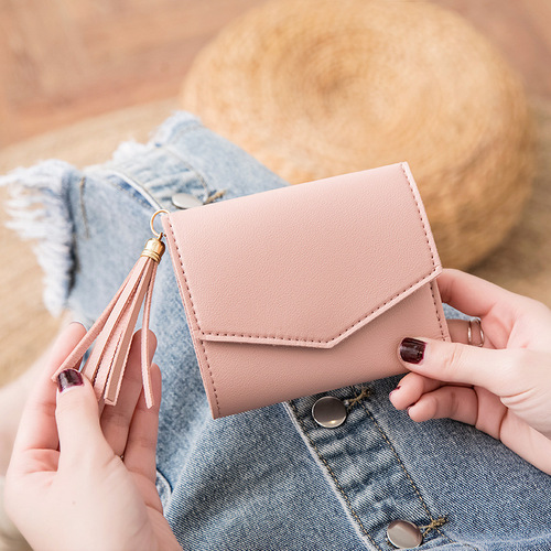 Manufacturer wholesale Korean style personalized wallet foreign trade wholesale  summer new women's portable tassel hand bag