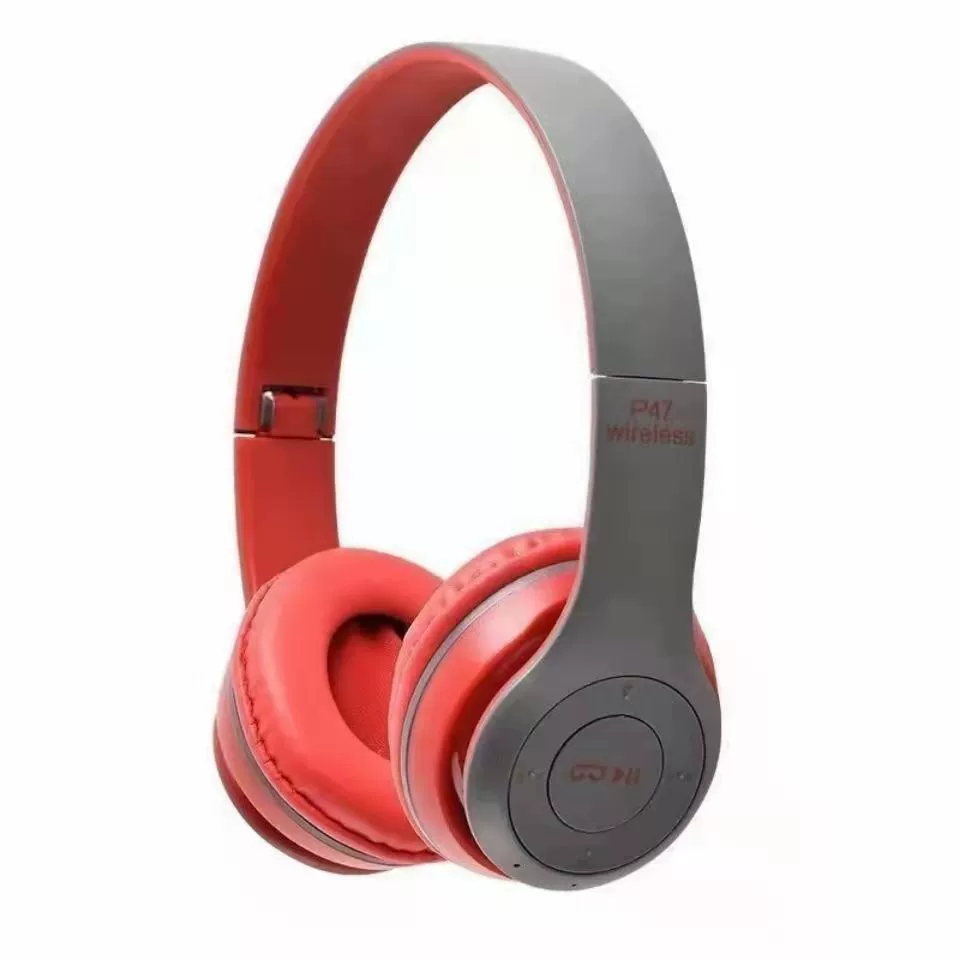 Трехмерные складные наушники, беспроводные, экшн-игры, P47, Bluetooth, оптовая продажа