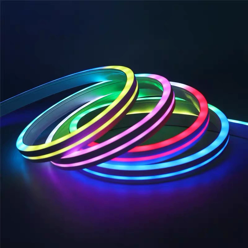 Программируемая светодиодная лампа с призрачной мягкой полосой Horse 6*12 мм неоновая гибкая проточная лампа без пятен