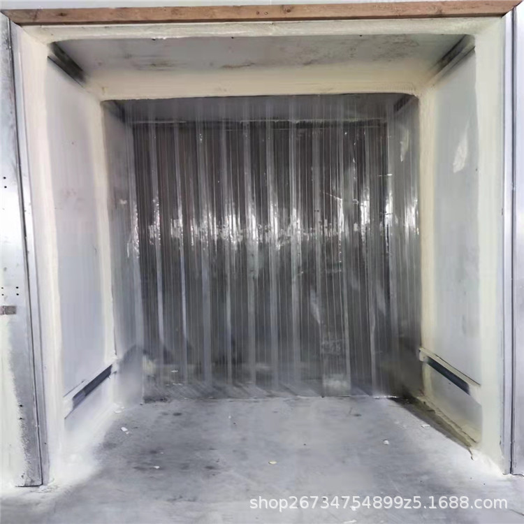 PVC cold storage special low temperature resistant soft door curtain cold-resistant air-proof hanging curtain refrigerated truck insulation reinforced leather curtain