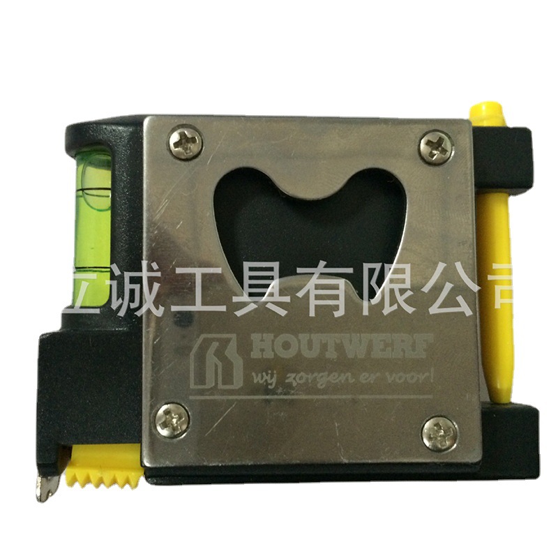 厂家供应高质量多功能钢卷尺，开瓶器钢卷尺