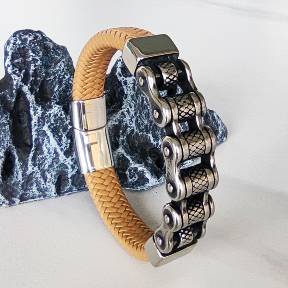 옐로우 가죽 [스틸 컬러]