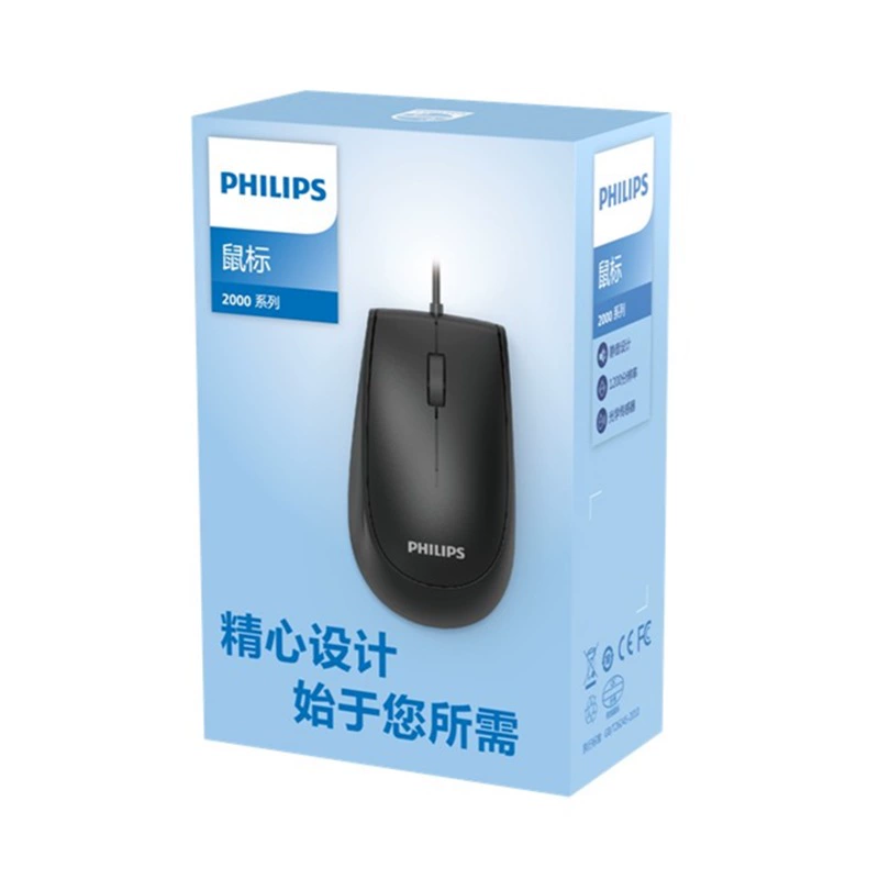 Заводская оптовая продажа новой проводной мыши 7217 USB фотоэлектрической для офиса, дома и бизнеса, портативная мышь