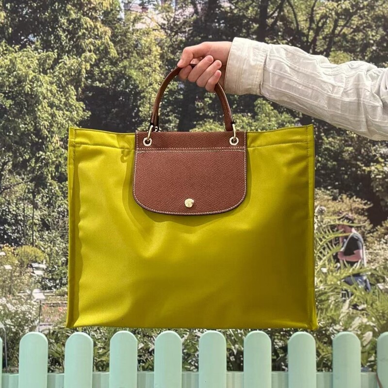 Longxiang Briefcase Handheld Tote Bag Shopping Bag Laptop Bag Large Capacity Document Commuting Women's Bag Tablet