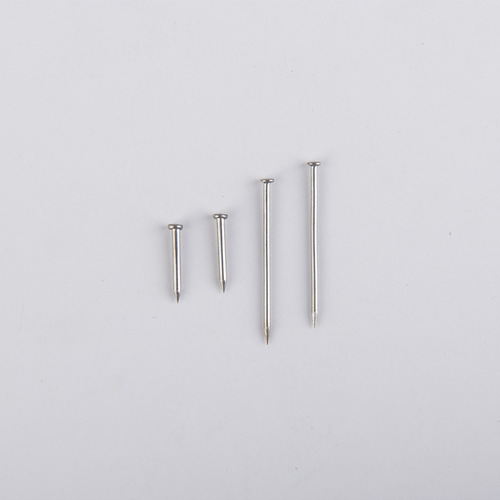 Stainless steel needle 304 non-standard steel nail positioning pin flat head rounded tip 1.0*25 softwood pin fixing needle