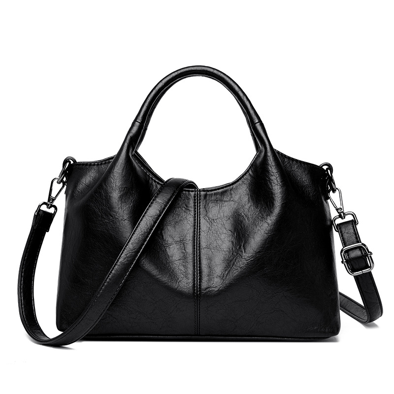 Bag 2024 new middle-aged mother bag handbag texture soft surface commuter messenger bag women's handbag_voghion.com