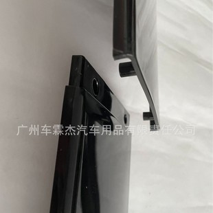 Car universal modified three-section side skirt combination side skirt car modified split black side skirt small surround