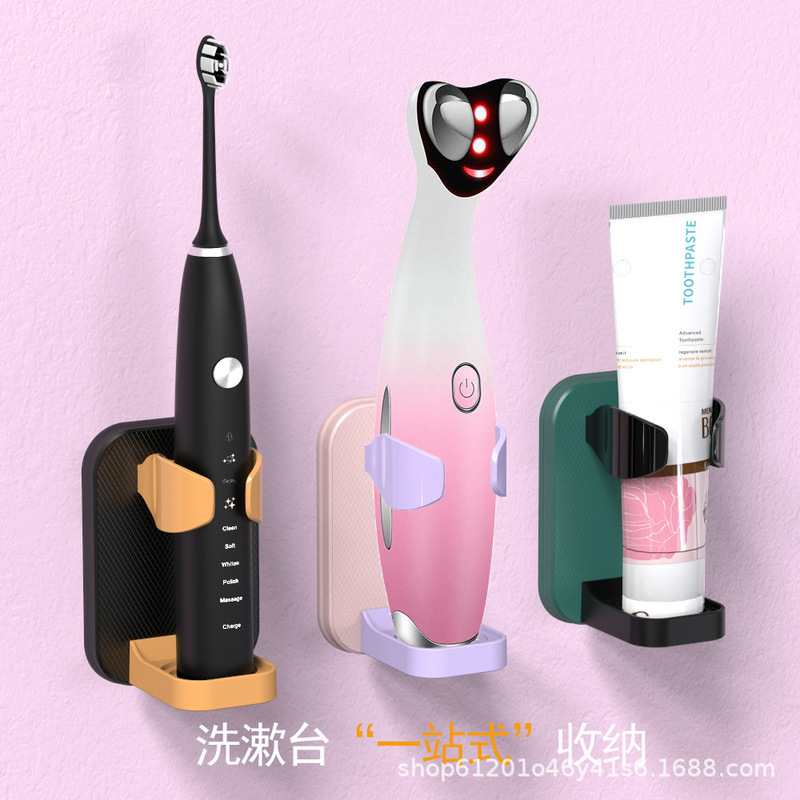 トイレシェーバーラック美容器ハンガー洗面ブラシウォールホルダー電気シェーバーホルダー|undefined
