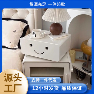 Low Price Popular Simple Creative Modern Solid Wood Retro Storage Bedside Table Children's Ornaments