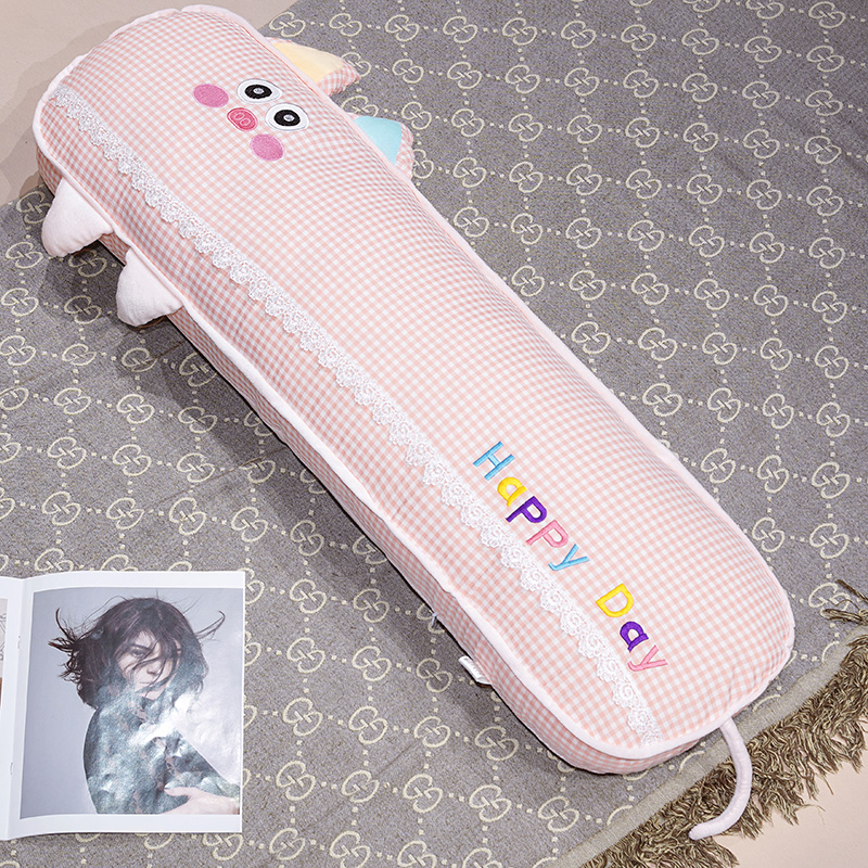 almohada de brazo larga de dopamina para niñas dormidas en la cama muñeca de verano sofá cojín de cabecera de cama