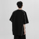 Deconstruction Stitching Short-sleeved T-shirt Men's and Women's Summer New American-style High Street Heavy-weight Youth Loose Casual Half-sleeve Body