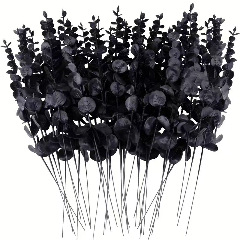 40g Weight Imitation plants Home Textiles & Decor Type 1 Piece Quantity Indoor, Home Occasion Plastic Material Leaves Pattern Pastoral Style Pastoral Leaves Plastic Imitation Plants Artificial Flowers 8