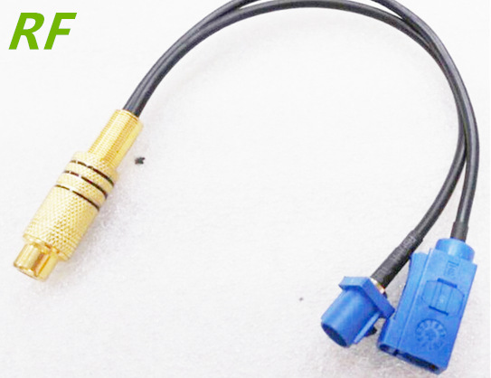 厂家直销  RG316 RCA 母  /一个SMB 公一个母，方便与设备连接