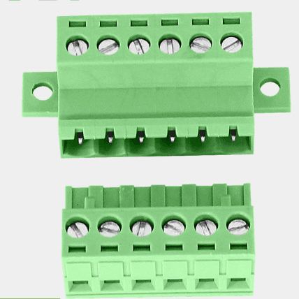 免焊对接端子线2EDGRK-5.08MM插拔式接线端子 对插式带固定孔批发