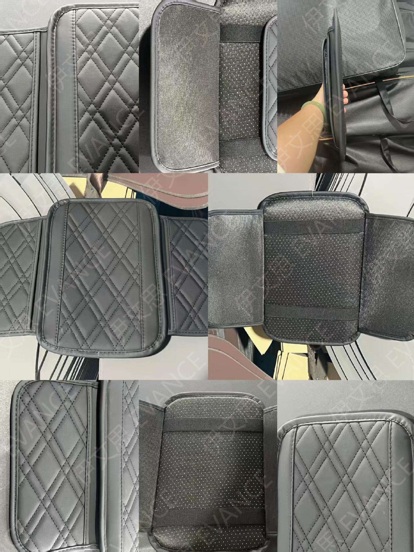 Car Armrest Box Heightening Pad, Universal Multifunctional Storage Pad, Central High-Grade Leather Pad, Car Armrest Pad