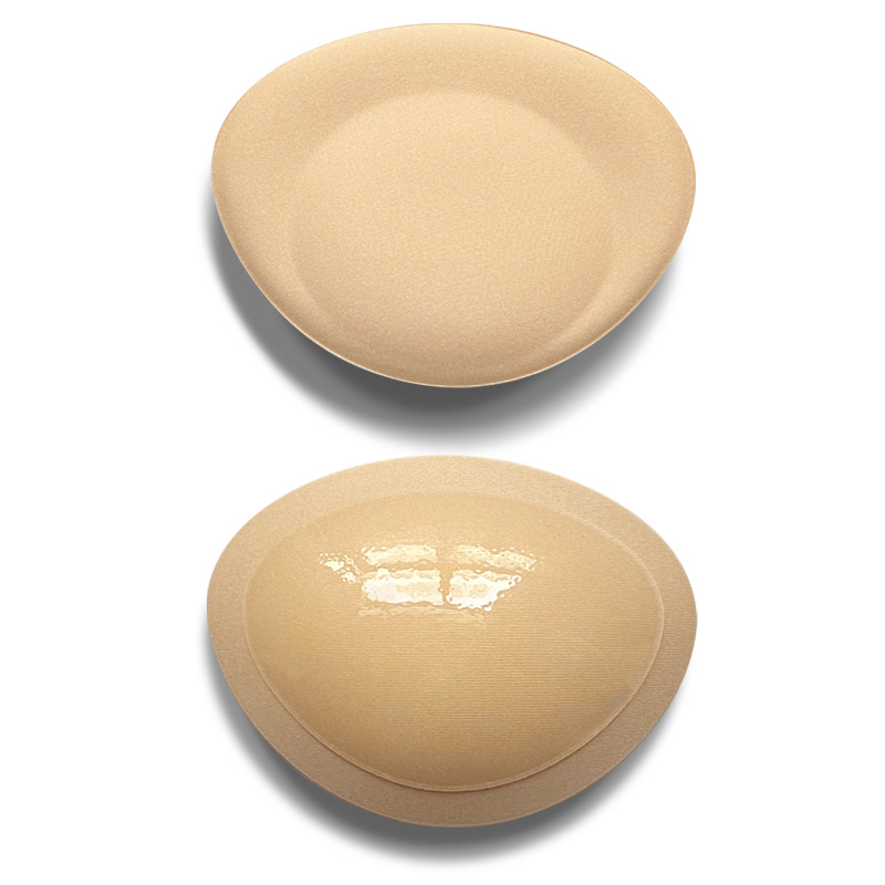 Swimwear non-slip chest pad thickened self-adhesive insert pad small chest big gathered bikini abalone bra insert pad