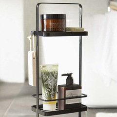 PK7J浴室置物架落地衛生間廁所防水窄角落鐵藝架子夾縫縫隙收納架