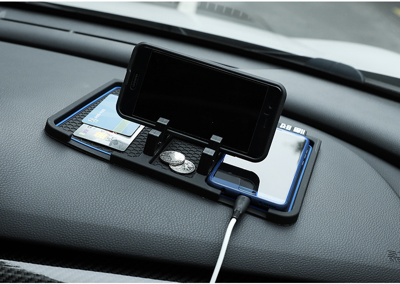 Car Anti-Slip Mat for Mobile Phones, Car Storage Mat, Car Phone Holder, 2025 High-End Mat, Car Navigation Accessories