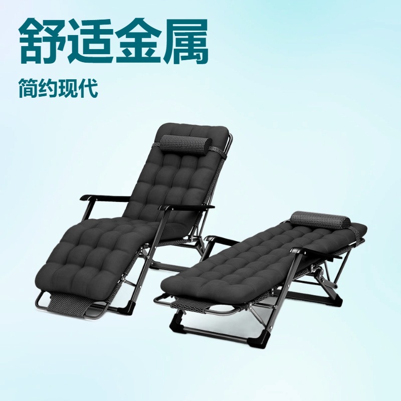 折叠床单人成人午休床躺椅成人办公室午睡加固行家用躺床跨境批发