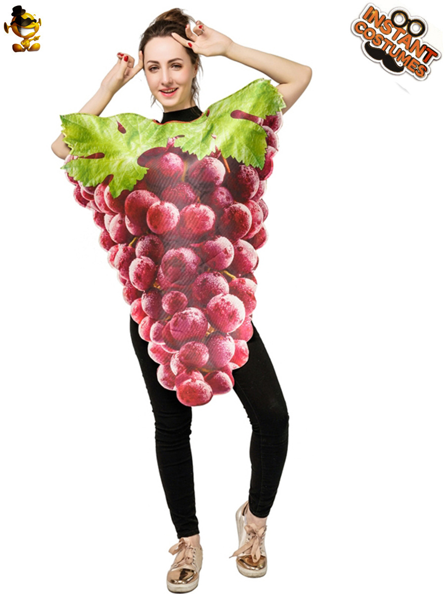 Divertido par uva mono de Halloween parodia fruta rendimiento traje etapa juego partido traje image 5
